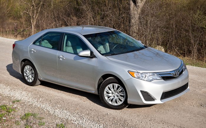 Camry toyota le front