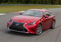 Lexus sports car rc