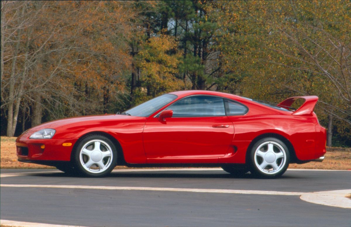 Classic toyota sports car